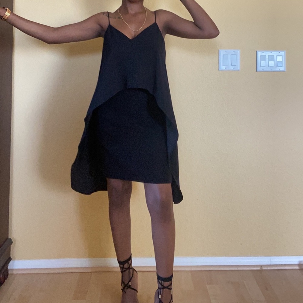 Like New! White House Black Market Spaghetti Strap Mini Dress